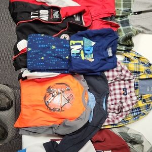 Boys size 5 shirt and jacket lot